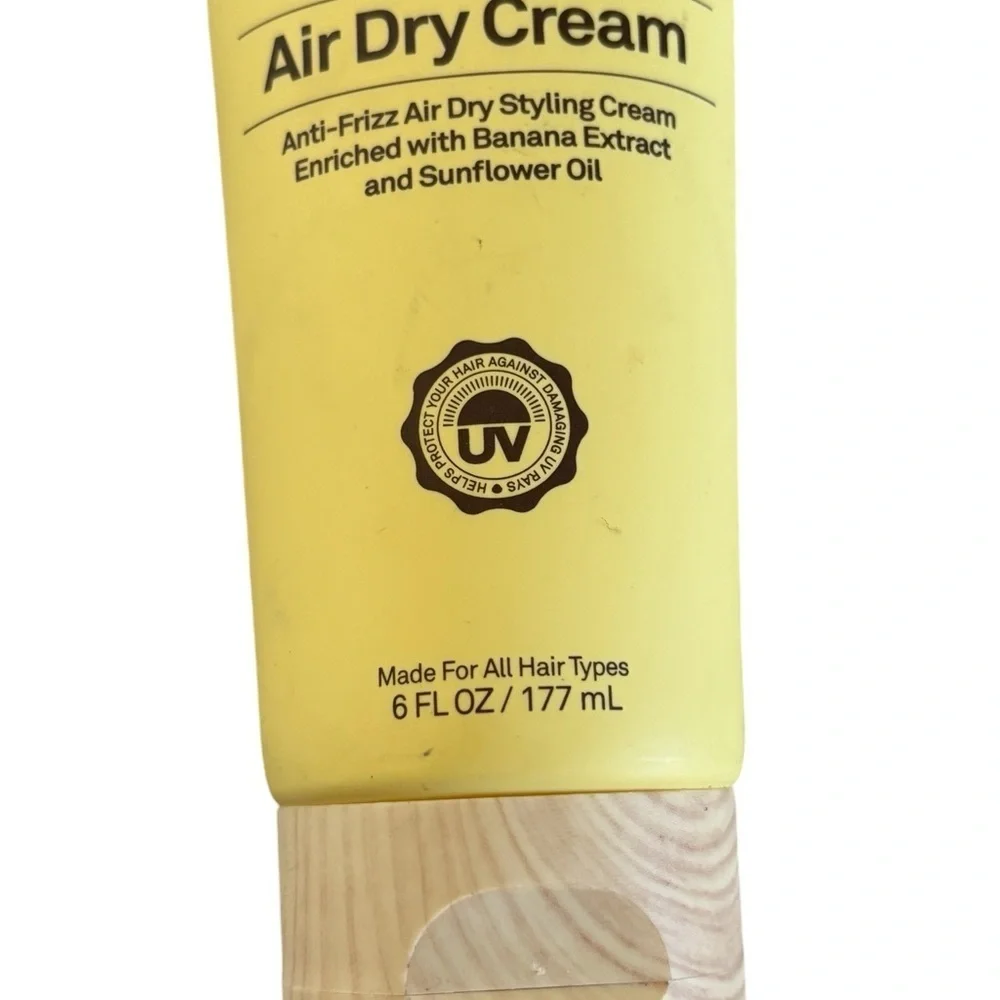 Sum Bum Revitalizing Air Dry Cream Anti Frizz Styling Cream Sunflower Oil 6 Oz